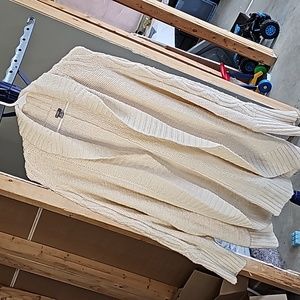 AERIE Super Soft Cable Knit Cream Color Sweater 2X 2XL XXL